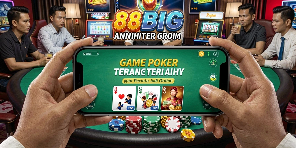 Screenshot gameplay menarik dari Poker di 88BIG.