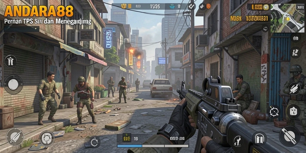 Tampilan menarik dari gameplay ANDARA88 yang intens.