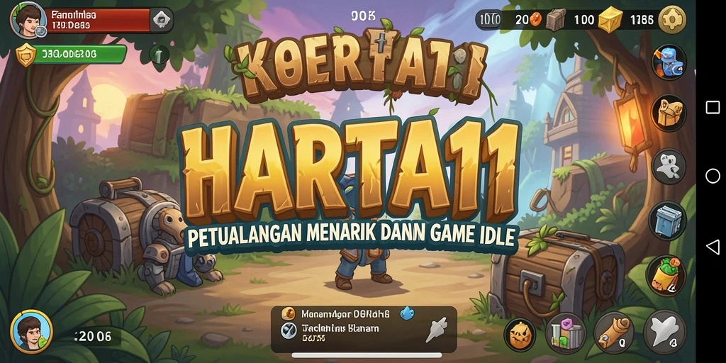 Tampilan gameplay menarik di HARTA11 dengan elemen Idle yang memikat.
