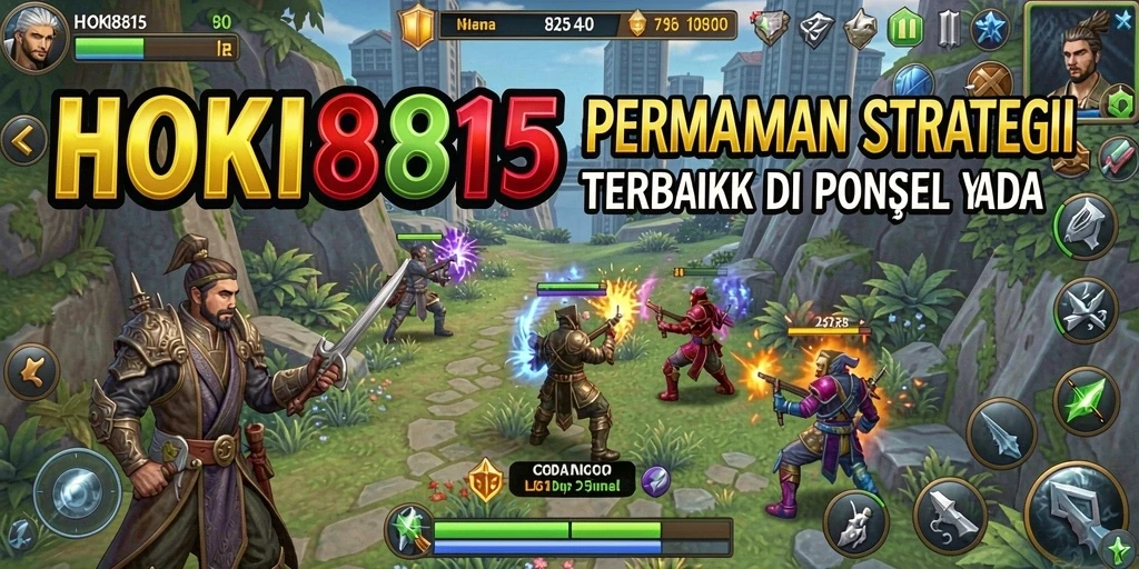 Tampilan gameplay HOKI8815 yang seru dan strategis.