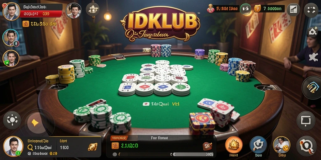 Gameplay QiuQiu yang menarik dan seru di IDKLUB.