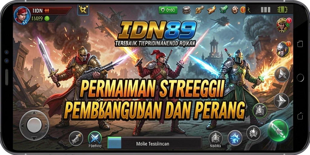 Tampilan menarik dari gameplay strategi <strong>IDN89</strong> yang menegangkan.