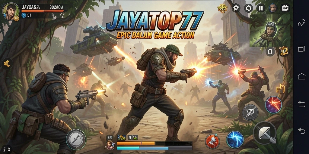 Screenshot JAYATOP77 menampilkan aksi seru dalam pertempuran.