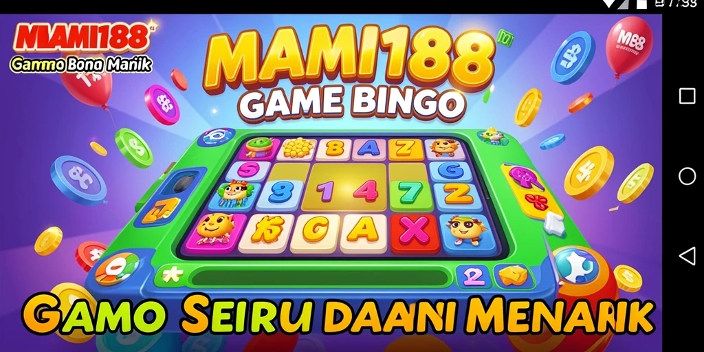Tampilan gameplay Bingo yang menarik di MAMI188.