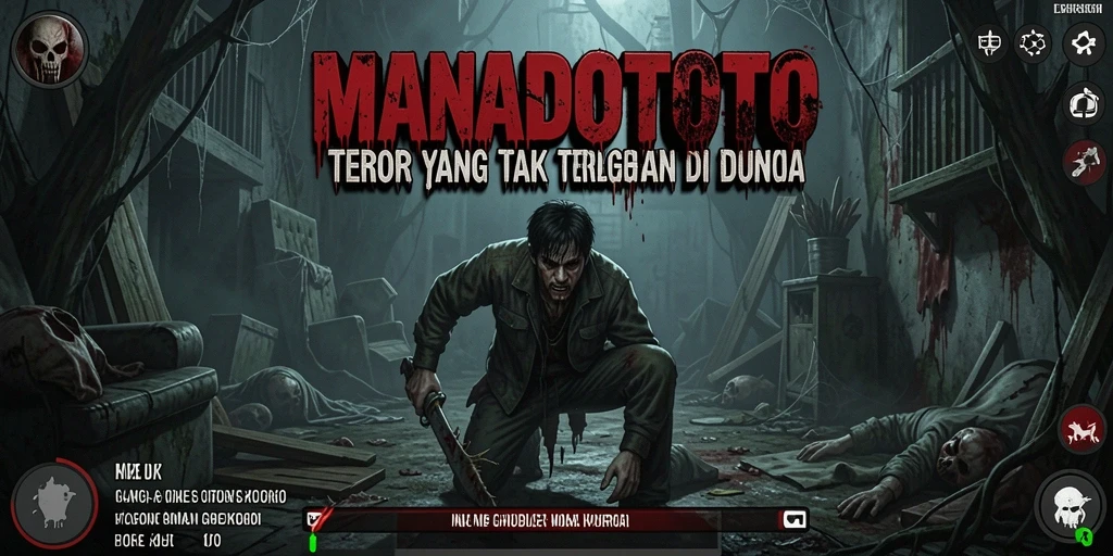 Tampilan mendebarkan dari gameplay mencekam MANADOTOTO.