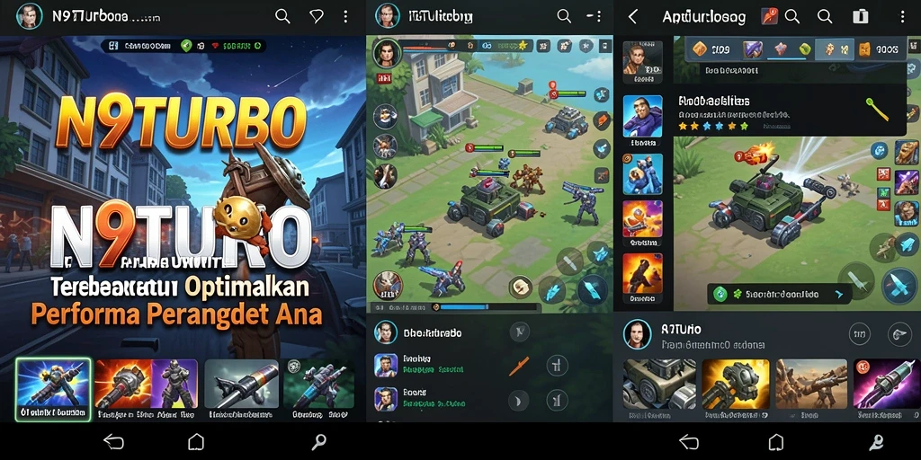 Tampilan screenshot N9TURBO menunjukkan antarmuka yang ramah pengguna.