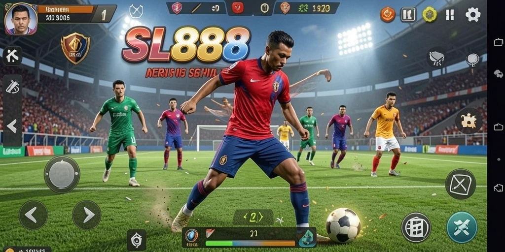 Tampilan mengesankan dari gameplay SL888 yang menyajikan aksi olahraga seru.