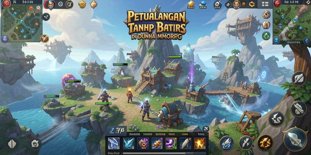 Gameplay Z18 yang menegangkan dan seru dalam dunia MMORPG.